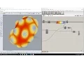 Grasshopper - Visualising Data for optimising a Simulation in Kangaroo