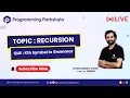 Solving LeetCode Question 779 K-th Symbol in Grammar Live with Vivek ex-SDE at Amazon