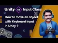 How to move an Object with Keyboard Input in Unity - Unity Scripting API Input Tutorial 03