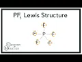 PF5 Lewis Structure Phosphorus Pentafluoride