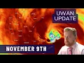 Uwan / Fung-wong nears landfall, westpacwx typhoon Bagyo Update