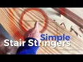 How to Build Stairs A simple way to mark and cut stringers