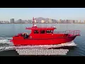 13.75m fireboat ice and fire test