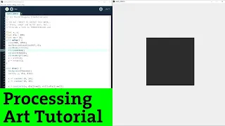 Ep 7 Processing tutorial NERVOUS RECTANGLE Random Walker Creative coding art