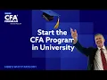 Why Start the CFA Program in University CFA Institute
