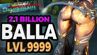 Contagion Balla Zaw Build for Level 9999 in Warframe