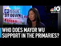 Mayor Wu reveals her picks for the Massachusetts primaries
