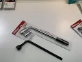 Hyper Tough Easy Removable Extendable 15-21inch Lug nuts Wrench Tool Flat Change Tire Wheel Rim