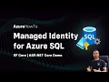 Azure SQL Managed Identity with Entity Framework Core EF Core ASP NET Core