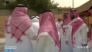 ولي العهد يشارك في مواراة جثمان الأميرة الجوهرة بنت عبدالعزيز 