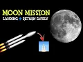 Download Lagu HOW TO LAND ON MOON AND SAFELY RETURN TO EARTH IN SPACEFLIGHT SIMULATOR