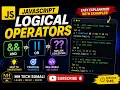JavaScript Logical Operators Explained Full Tutorial