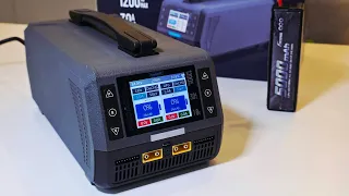 ToolkitRC M8DAC - Большая и мощная зарядка! 1200 W, 30А*2, 1-8S