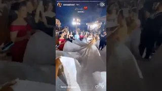 رقص لانا ولين واليوتيوبرز مع العروس  رقص لانا ولين واليوتيوبرز مع العروس