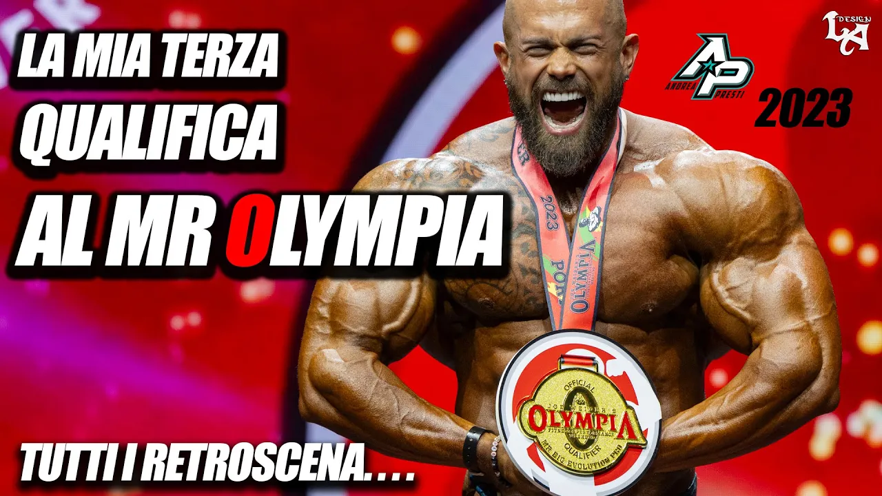 LA MIA TERZA QUALIFICA AL MR. OLYMPIA - TUTTI I RETROSCENA...