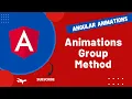 32 How to use Animations Group method for Parallel animations in Angular App - Angular16