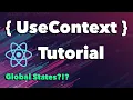 UseContext Hook Tutorial In ReactJS Global States