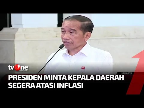 Jokowi Minta Kepala Daerah Segera Atasi Inflasi