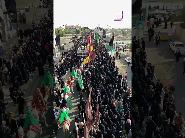 ⁣المسيرة المركزية في محافظة السماوة #قناة_الشراع