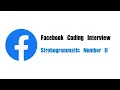 Facebook Coding Interview Question Leetcode 247 Strobogrammatic Number II