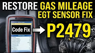 What Is P2479 Obd2 Code - Exhaust Gas Temperature Out Range