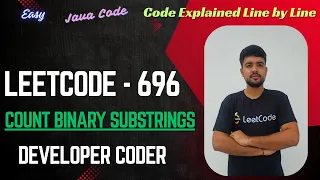 Count Binary Substrings LeetCode 696 Java Code Developer Coder