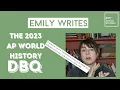 Emily writes the 2023 AP World DBQ Set 2 - Muslim women 1850-1950