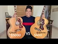 Download Lagu Gibson J200 vs Epiphone EJ200 - Expensive vs Cheap / Sound Comparison
