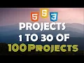 Reviewing 30 Projects Of 100 Web Projects Series With HTML CSS And JavaScript