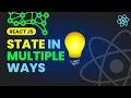 Multiple Best Ways to Change State in React JS updated Easy State Management