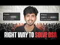 Right way to Solve DSA Problem in Telugu