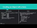 CIT325 - Oracle Objects