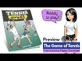 Tennis players sport game lesson tournament coloring book REVIEW FREE download pages sheets 2019