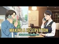 English Listening Real-Life Roleplay - Making a Reservation Restaurant