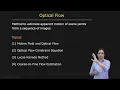 Overview Optical Flow