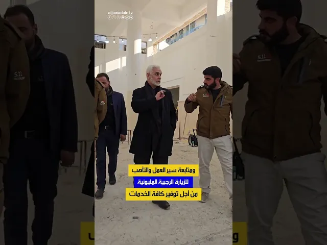 جولة السيد الأمين العام  الدكتور حيدر حسن الشمري للإطلاع على سير العمل من أجل إنجاز مشاريع إعمار