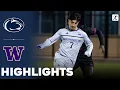 Penn State vs Washington | NCAA College Soccer | Highlights - October 20, 2025