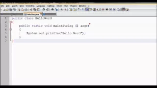 Java Tutorial 3 - Create First Class