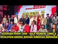 Lagu KESERUAN PENUH TAWA - GALA PREMIERE COMIC 8 REVOLUTION SANTET K4BIN3T