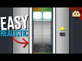 Minecraft Bedrock Simple REALISTIC ELEVATOR Tutorial 1 21