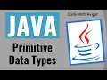Primitive Data Types Java Tutorial