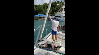 Mooring Ball Maneuvers for Sailors #shorts