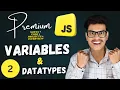 Mastering Variables Data Types Premium JavaScript