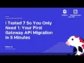 I Tested 7 So You Only Need 1 Your First Gateway API Migration in 5 Minutes - Hoon Jo