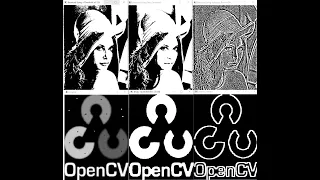 OpenCV Binarization and Morphological Operators