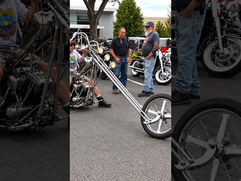 Old-school chopper culture at its finest 🔥