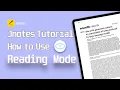 Stop Scrolling Jnotes Reading Mode Makes Reviewing Notes EASY