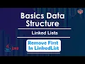 Remove First In LinkedList Linked Lists In English Java - 4