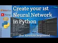 Create and visualize your very first Neural Network in Python