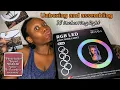 Finally got a ring light unboxing and assembling 16 inches ring light